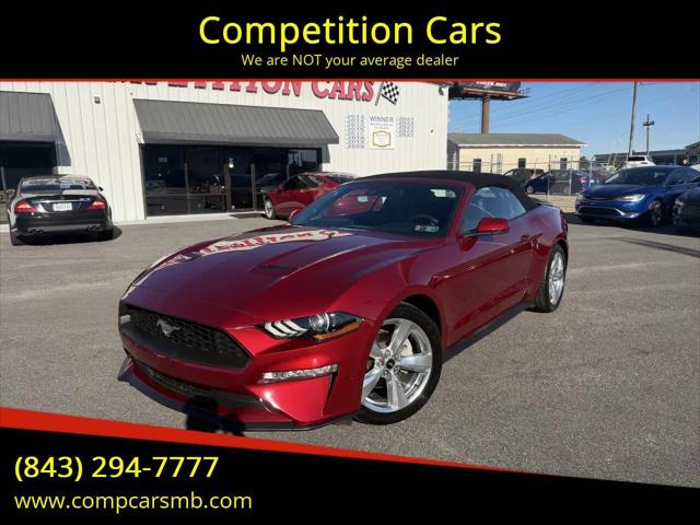 2018 Ford Mustang EcoBoost Premium for sale in Myrtle Beach, SC
