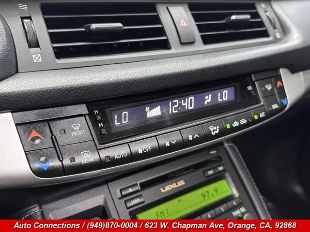 2012 Lexus CT 200h Premium