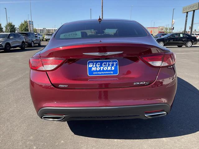 2016 Chrysler 200 S