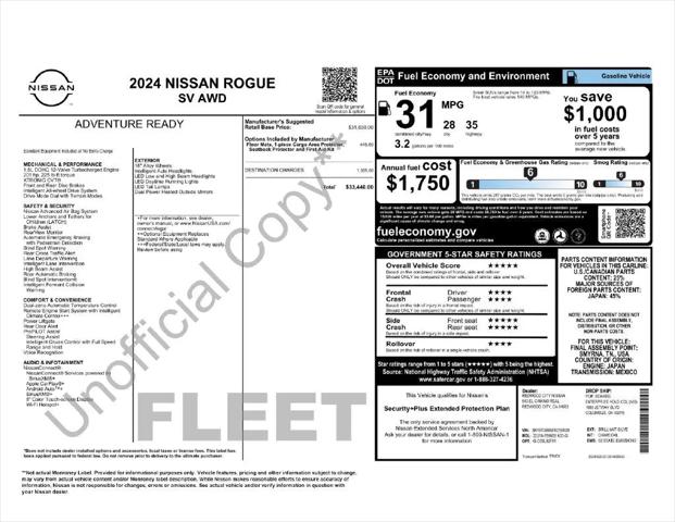 2024 Nissan Rogue SV Intelligent AWD