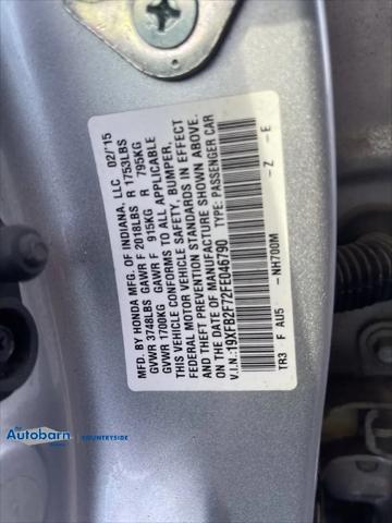 2015 Honda Civic SE