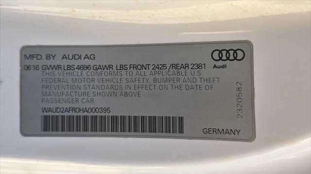2017 Audi A5 2.0T Sport