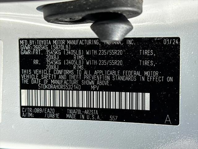 2024 Toyota Highlander XSE