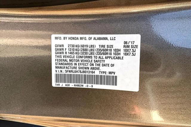 2018 Honda Odyssey EX-L