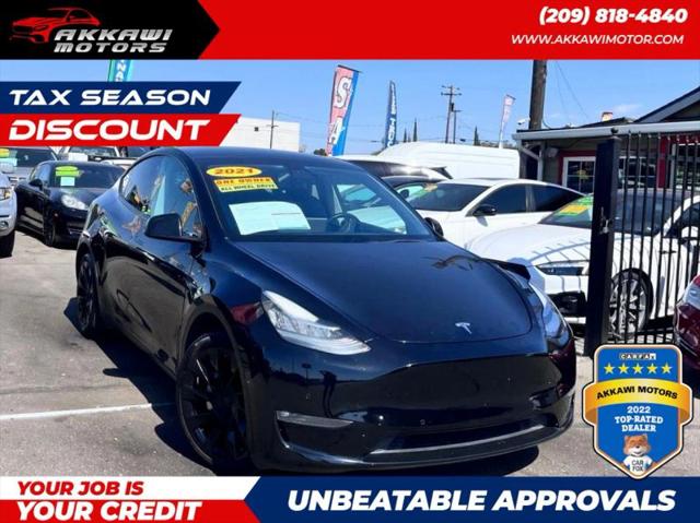2021 Tesla Model Y Long Range Dual Motor All-Wheel Drive for sale in Manteca, CA