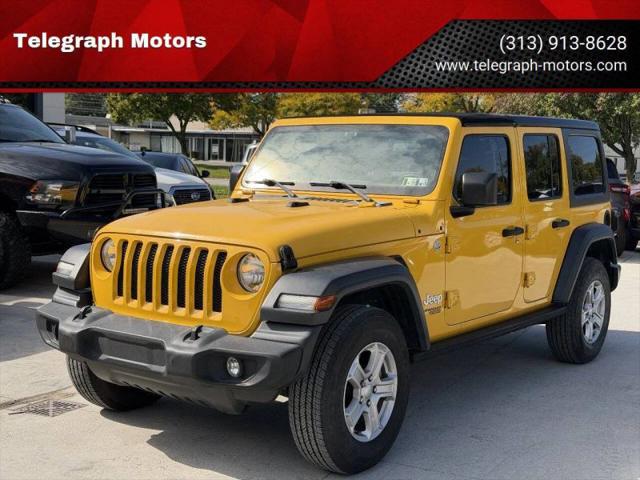 2018 Jeep Wrangler Unlimited Sport S 4x4 for sale in Southfield, MI