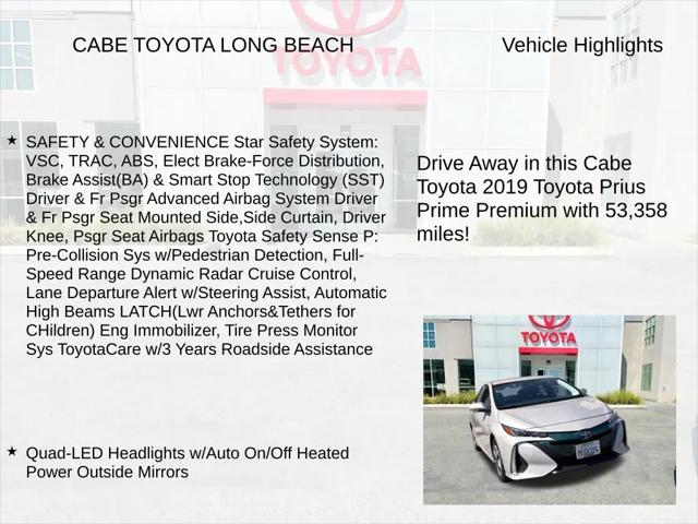 2019 Toyota Prius Prime Plus