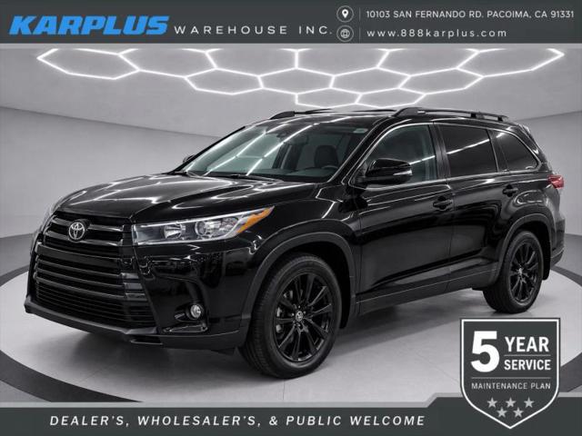 2019 Toyota Highlander SE for sale in Pacoima, CA