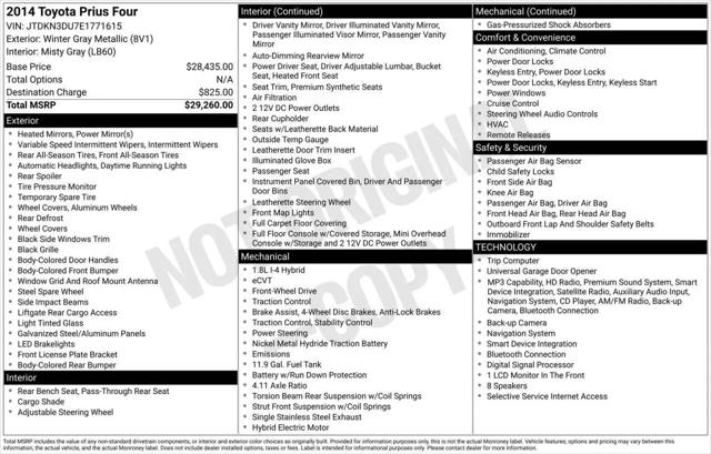 2014 Toyota Prius Four for sale in Greensboro, NC