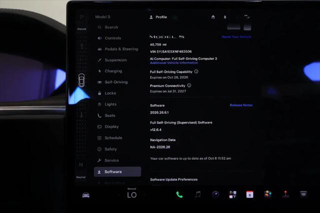 2022 Tesla Model S Dual Motor All-Wheel Drive