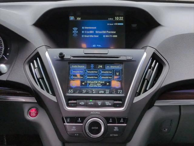 2016 Acura MDX Technology  AcuraWatch Plus Packages