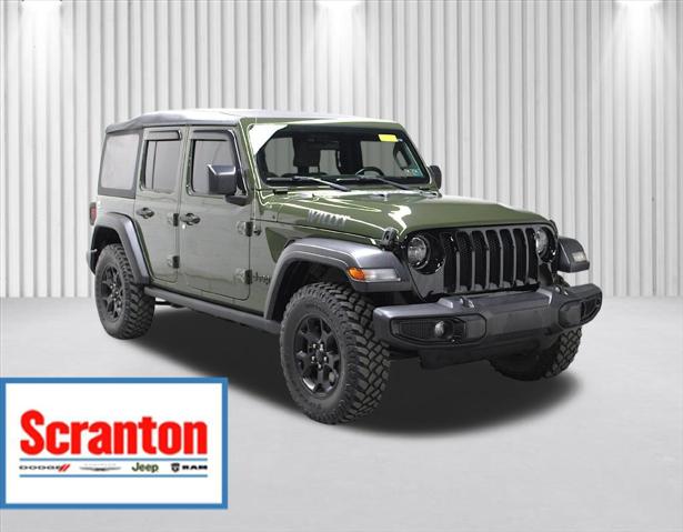 2021 Jeep Wrangler Unlimited Willys 4x4 2021 Jeep Wrangler Unlimited Willys 4x4