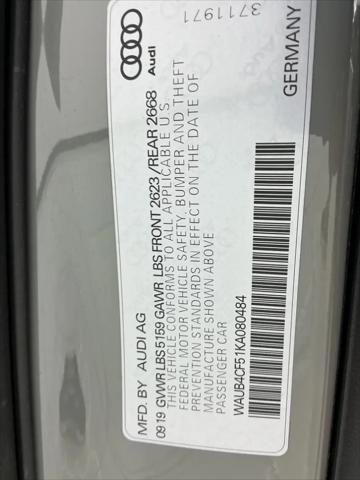 2019 Audi S5 3.0T Premium