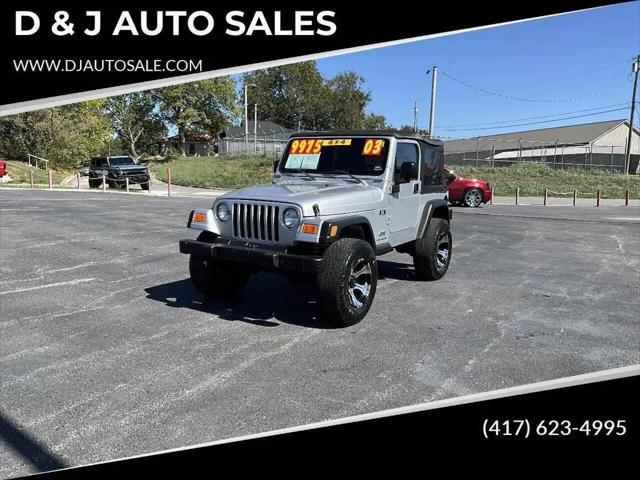 2003 Jeep Wrangler X for sale in JOPLIN, MO