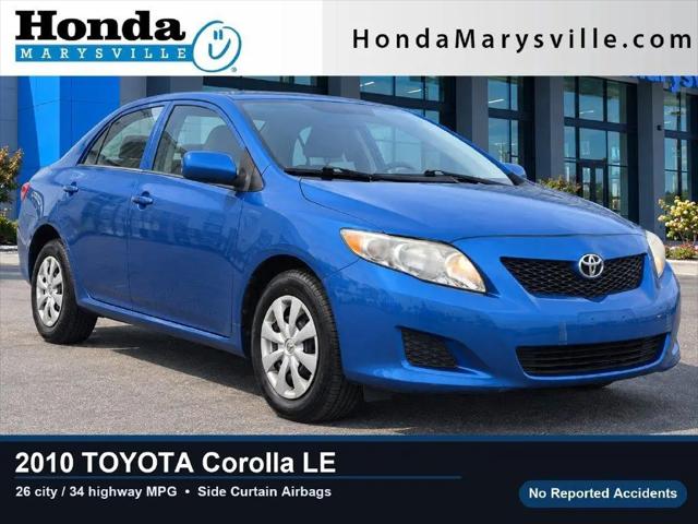 2010 Toyota Corolla LE for sale near Marysville, OH