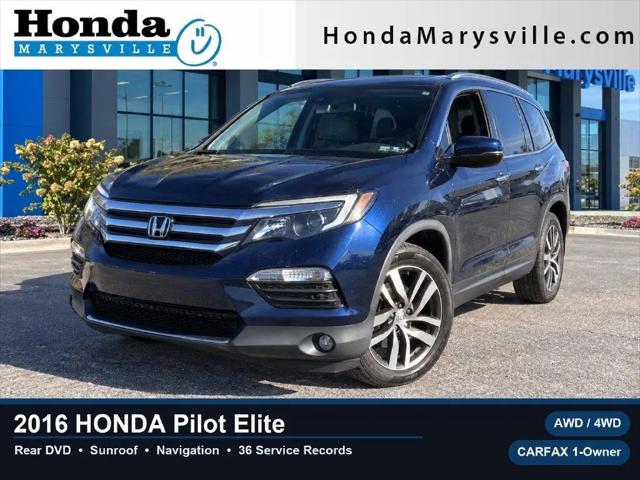 2016 Honda Pilot Elite for sale near Marysville, OH