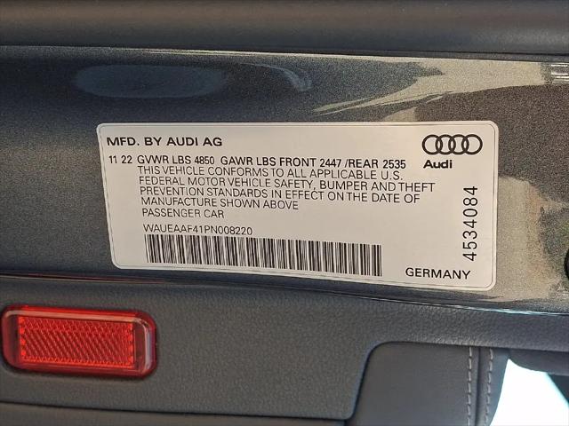 2023 Audi A4 Premium Plus 45 TFSI S line quattro S tronic