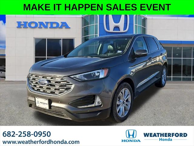 2022 Ford Edge Titanium for sale in Weatherford, TX