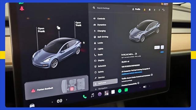 2021 Tesla Model 3 Standard Range Plus Rear-Wheel Drive