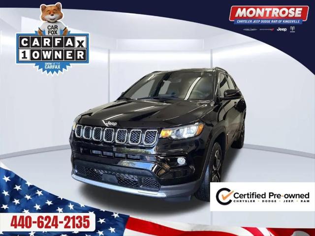 2024 Jeep Compass Limited 4x4 for sale in Kingsville, OH