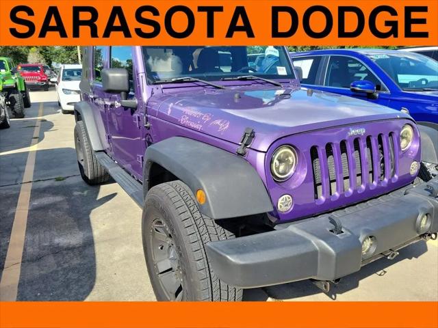 2017 Jeep Wrangler Unlimited Sport 4x4 for sale in Sarasota, FL