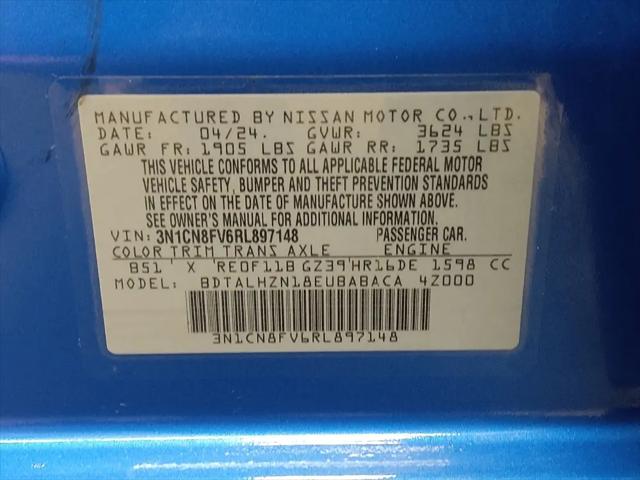 2024 Nissan Versa 1.6 SR