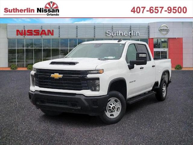 2024 Chevrolet Silverado 2500HD 2WD Crew Cab Standard Bed Work Truck for sale in Orlando, FL