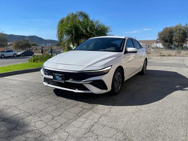 2024 Hyundai Elantra Hybrid Blue for sale in Temecula, CA