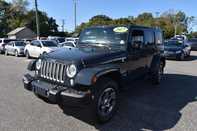 2017 Jeep Wrangler Unlimited Sahara 4x4 for sale in Patchogue, NY