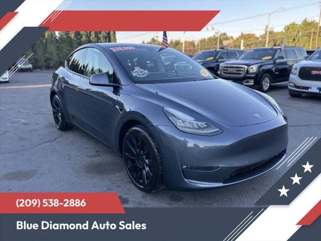 2021 Tesla Model Y Long Range Dual Motor All-Wheel Drive for sale in Ceres, CA