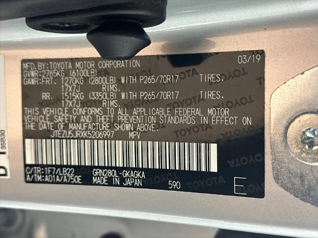 2019 Toyota 4Runner SR5 Premium