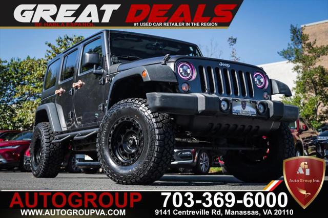 2018 Jeep Wrangler JK Unlimited Sport S 4x4 for sale in Manassas, VA