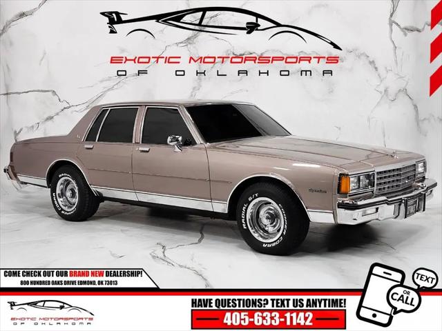 1984 Chevrolet Caprice Classic Classic for sale in Edmond, OK