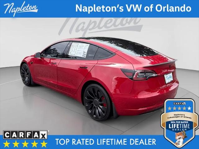 2022 Tesla Model 3 Performance Dual Motor All-Wheel Drive