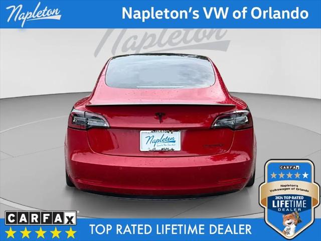 2022 Tesla Model 3 Performance Dual Motor All-Wheel Drive