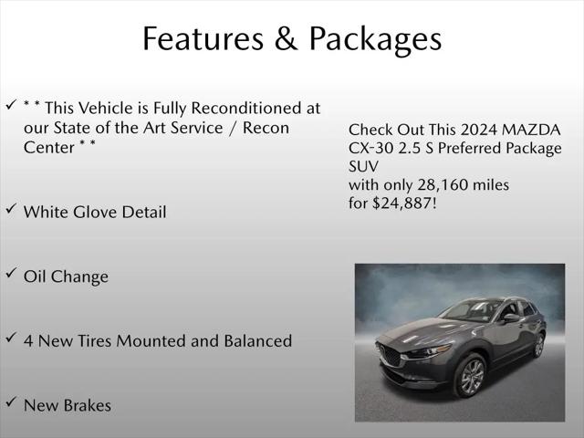 2024 Mazda CX-30 2.5 S Preferred Package