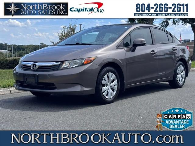 2012 Honda Civic LX for sale in Glen Allen, VA