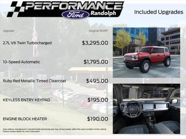 2026 Ford Bronco Heritage Edition
