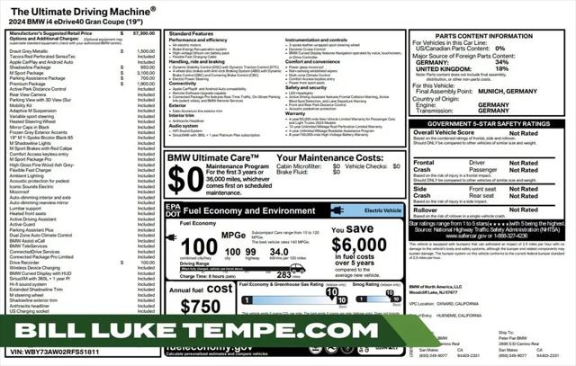2024 BMW i4 eDrive40 for sale in Tempe, AZ