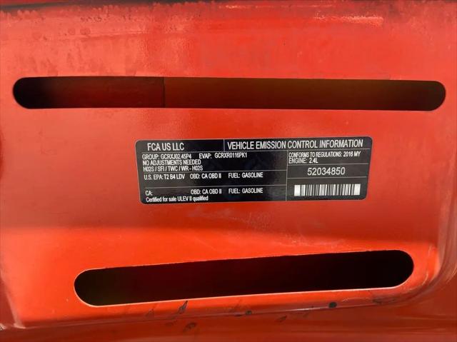 2016 Jeep Renegade Latitude