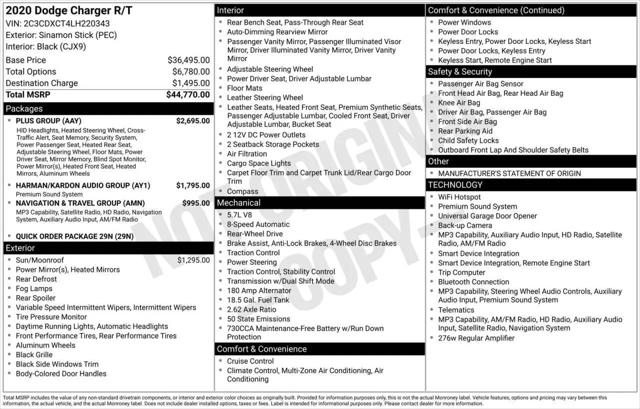 2020 Dodge Charger R/T RWD for sale in Greensboro, NC
