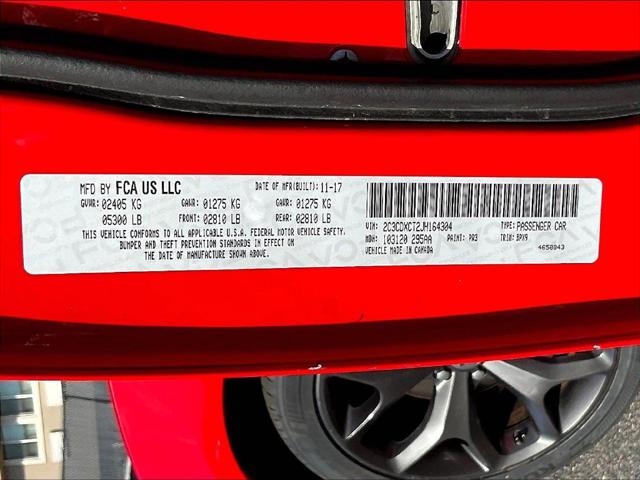 2018 Dodge Charger R/T RWD