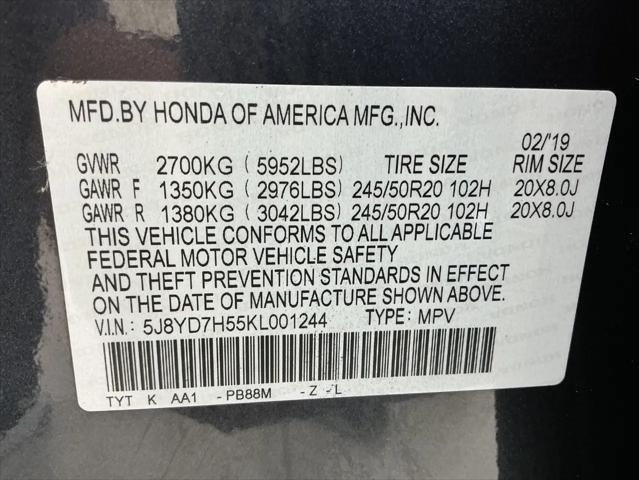 2019 Acura MDX Technology Package