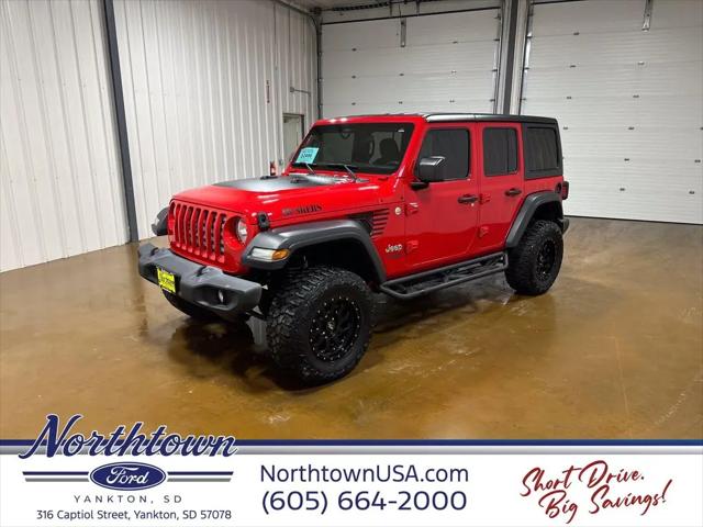 2018 Jeep Wrangler Unlimited Sport 4x4 for sale in Yankton, SD
