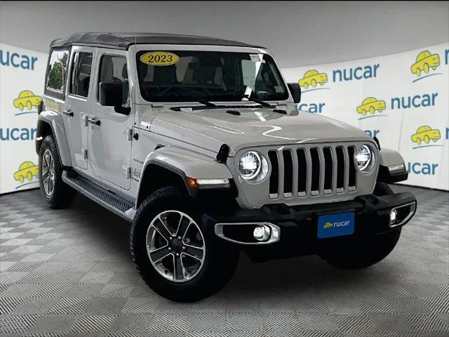 2023 Jeep Wrangler 4-Door Sahara 4x4 for sale in North Attleborough, MA