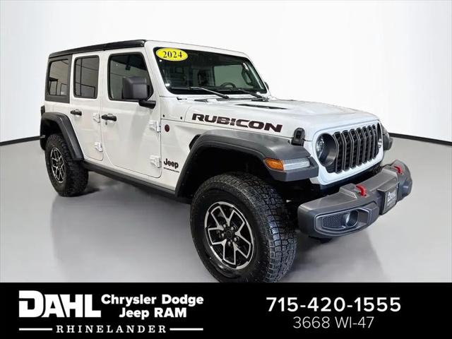 2024 Jeep Wrangler 4-Door Rubicon 4x4 for sale in Rhinelander, WI