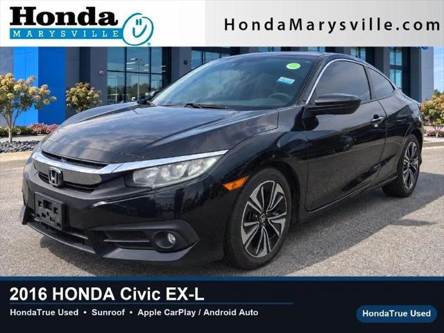 2016 Honda Civic EX-L for sale in Marysville, OH