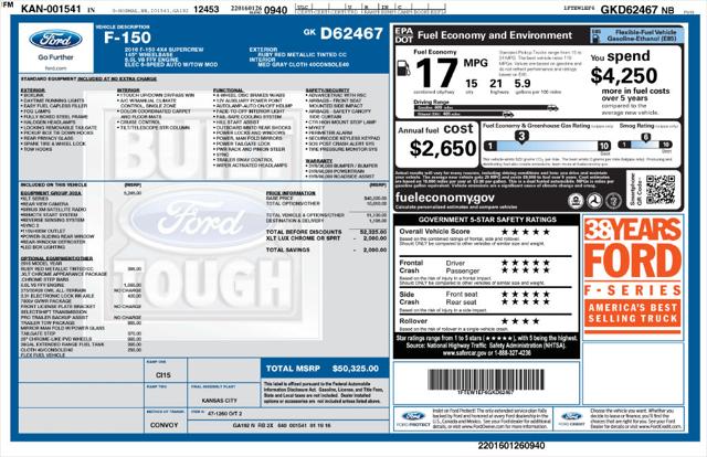 2016 Ford F-150 XLT