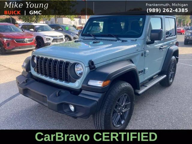 2024 Jeep Wrangler 2-Door Sport S 4x4 for sale in Frankenmuth, MI