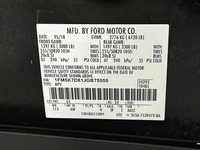 2018 Ford Explorer XLT